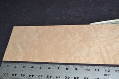 Birdseye Maple Raw Wood Veneer Sheet 5 x 31 inches 1/42nd thick 35138-88