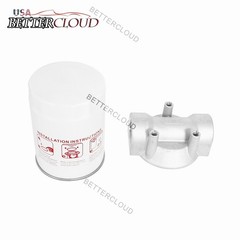 20GPM 12V DC Fuel Transfer Pump with Nozzle Kit w/ Particulate Filter