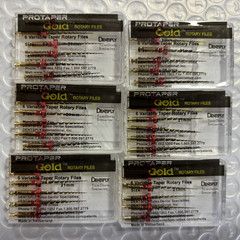 Dentsply Protaper Gold Rotary Files F1,F2,F3,S1,S2,SX Tulsa Assorted Endodontics