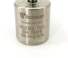New Wilcoxon Research 797L Accelerometer 500 mV/g NOM.