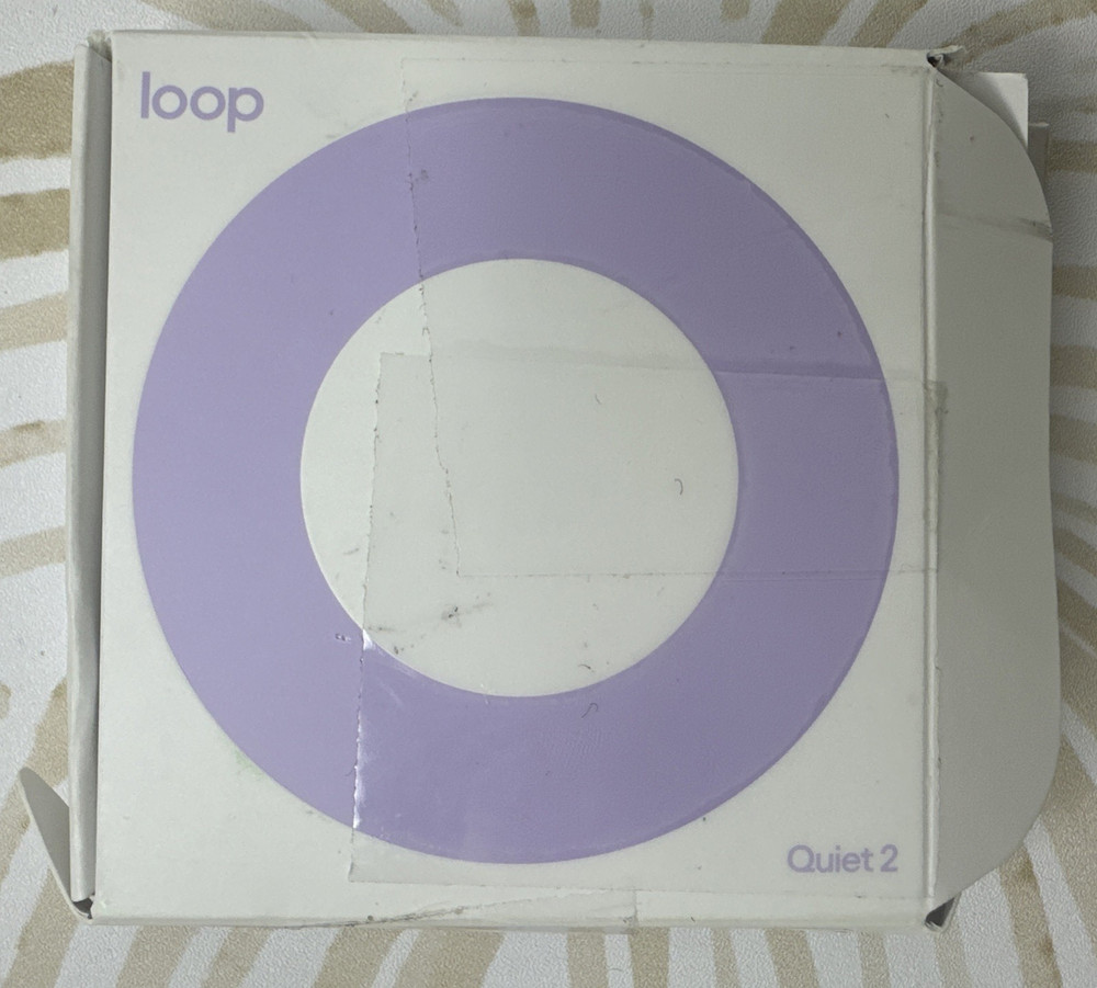 Loop Quiet 2 Ear Plugs For Noise Reduction – 14dB – Color – Violet – Open Box