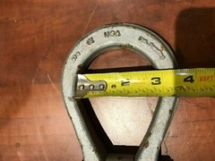 New Crosby A-1361 Eliminator 1/4″ Single Grab Hook | 4,300 lbs. 1049797 GR 100