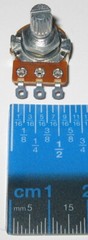 Linear ( B ) Taper 10k Ohm Potentiometer – 6mm (1/4″) Shaft – 1/8 Watt 10000 Ohm