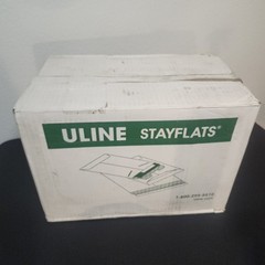 Uline Stay Flat Mailers 100 – 11 x 13.5 Kraft Rigid Photo Mailers S-5466 READ