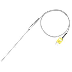 K Type Thermocouple Plug Temperature Sensor Probe -58 to 2012°F Stainless Steel