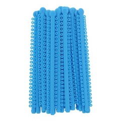 USA Orthodontic Elastics Ligature Ties Rubber Bands for Braces Color Black Grey