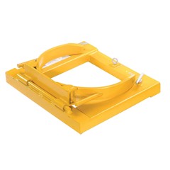 Drum Grabber for 55 Gal Drums up to 22.4″ Diameter 1500 Lb Capacity Fork Mounted