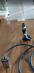IGL ML-C 5mW 635nm Red Laser w/ Adjustable Precision Mount Bracket Industrial