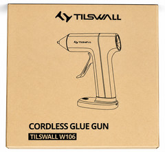 Tilswall Cordless Hot Glue Gun Fast Preheating 2000mAh Battery USB-C New IN BOX