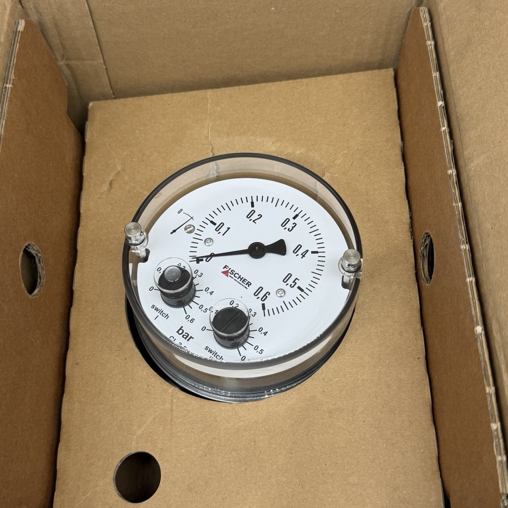 FISCHER DS21 DS21010A21BK0W00 DIFFERENTIAL PRESSURE INDICATOR 2109986.01.001 New