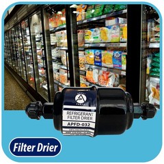 Appli Parts APFD-032 1/4 in Liquid Line Refrigerant AC Filter Drier hvac Refrige