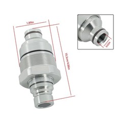 373-6967 Male Flat Face Coupler Compatible For Caterpillar 226D 262D 279D