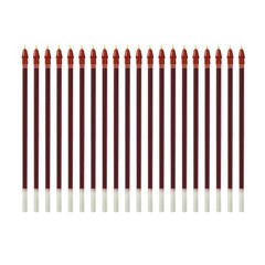 Pentonic Red Ink 0.7mm Ball Pen Refill Pack of 2 X 10pcs | Smooth Writing