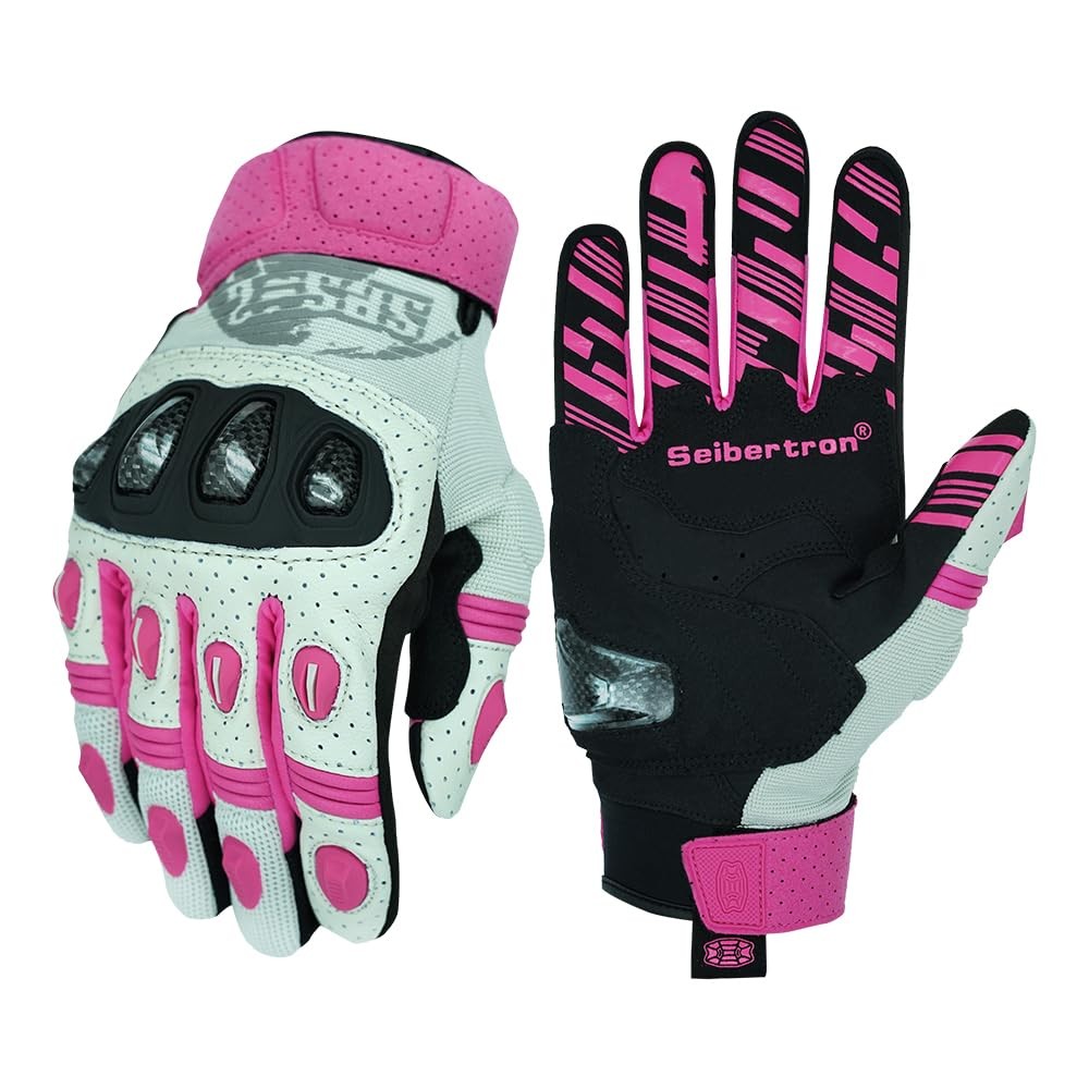 Touchscreen Full Finger Motorcycle Gloves for BMX, MTB, and OffRoad Riding