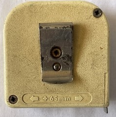 Vintage Fisco Unimatic Vintage Tape Measure, United Kingdom, 5 Meters 16 Feet