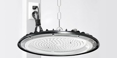 2 Pack 500W UFO LED High Bay Light Shop Industrial Commercial Factory Warehouse