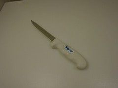 SyscoWare USA 6inch Stiff Narrow Blade Boning Knife 5606769 S136N Commercial New