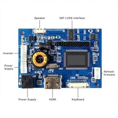 Audio HD MI LCD Controller Board For 8 inch PD080SL3 800X600 LCD Screen