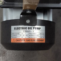 Electric Oil Pump YB60-1 110V/60Hz 0.55kW Flow Rate 20-60 L/min