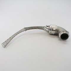Cooper DC6001562-90 Strain Relief Wire Mesh Cord Grip 2″ NPT 90 Degree Male