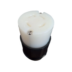 NEMA L16-30 Grounding Locking Connector, 30A 480V AC, 3 Pole 4 Wire, cUL Listed