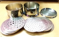 47MM 32 PLATE STAINLESS STEEL DIAMOND SIEVE SET BOX SET TOOL BRAND NEW