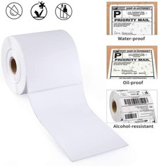 8 Rolls Label 4×6 Zebra 2844 Eltron ZP450 Direct Thermal Shipping 2000 Labels