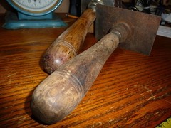 The L.S. Starrett Co.2 Vintage Pivot Head Wood Scrapers Tool Made In USA