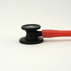 APEX CARDIOLOGY STETHOSCOPE NEW Coral Edition | Lifetime Warranty | Black Steel