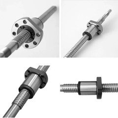 SFS1210 Ball Screw Rod with Nut Low Noise 200mm -1561mm FK/FF CNC End Machined