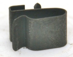 (25) – Automotive Cable Edge Clips – Double With Rolled Edge 8106