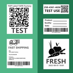 LABELS ROLL FITS BROTHER QL500 QL560 QL570 QL580 QL700 QL720NW QL710W QL1050