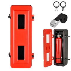 20 lb Fire Extinguisher Cabinet Indoor Outdoor Weatherproof Heavy Duty Holder