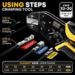 Crimp Tool Connector Kit With 20 Types Jstsyp + Jstxh + Rc Servos Connectors Set