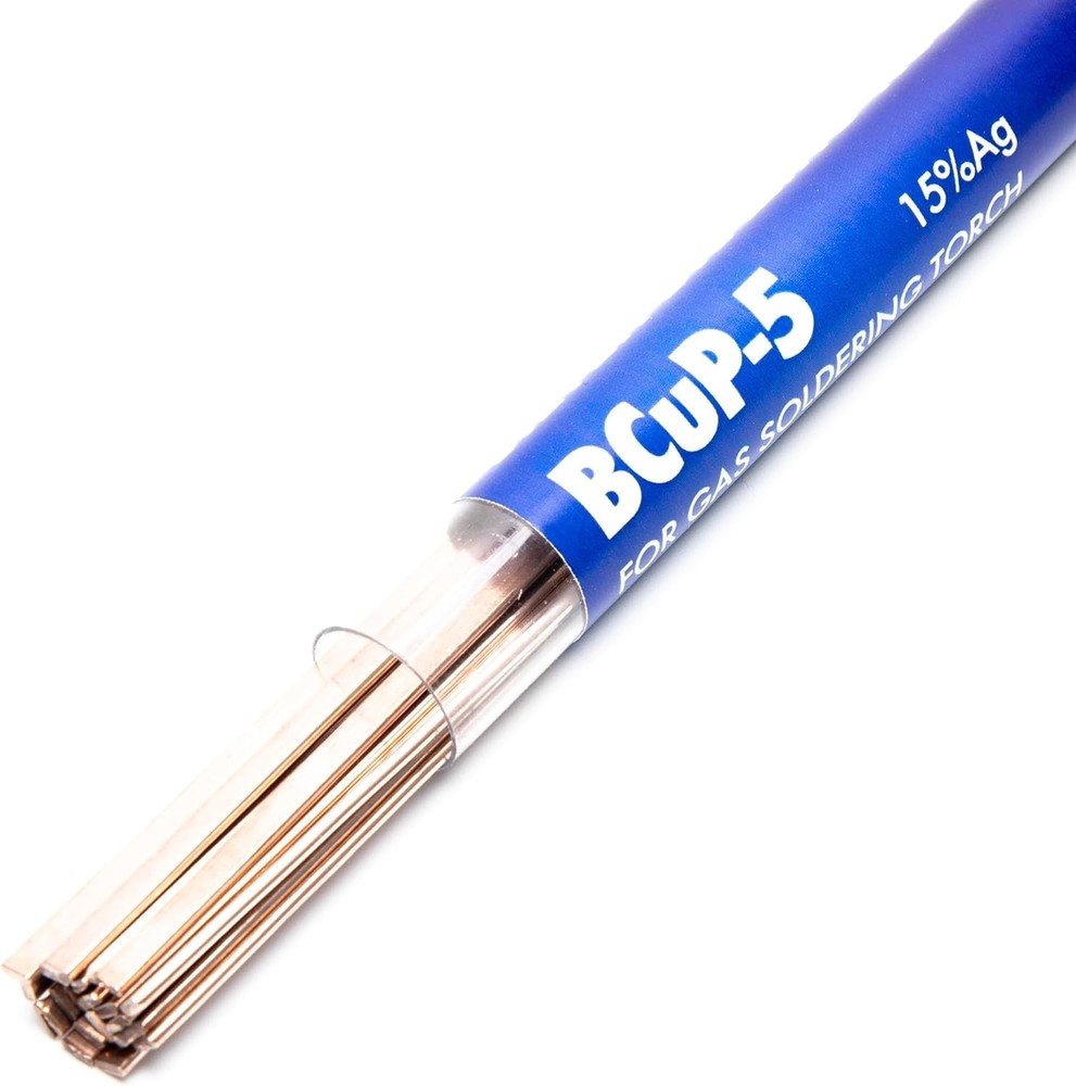 20 Sticks Brazing Rods Bcup-5 15% Silver Solder