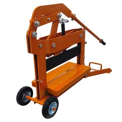 Paving Tool Walkway Bricks Splitter Cutter w/Wheels 0-15.7in Cutting Width