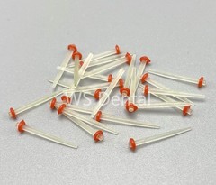 Dental Endo Quartz Fiber Post Straight Screw Thread Posts 1.0 1.2 1.4 1.6 1.8mm