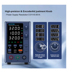 Wanptek Adjustable Lab Power Supply DC 30V 60V 120V