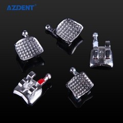 AZDENT Dental Ortho Monoblock Brackets Braces Mini Roth .018 Hooks 3-4-5