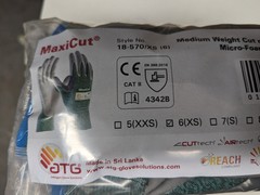 ATG Cut 12pk Puncture&AbrasiveResistant Gloves Sz XS ANSI Cut A2 18-570/XS