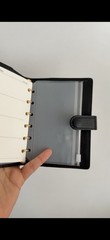Louis Vuitton Authentic Notebook Cover Epi Black Agenda PM Noir Made in Spain