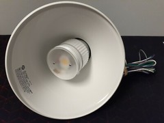 LSI INDUSTRIES 9″ ABOLITE ANGLED REFLECTOR FIXTURE GLOSSY WHITE-AD150/764982