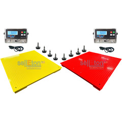 SellEton SL-700-4×4 Industrial Floor Scale 48″ x 48″ Warehouse Pallet 5000 lbs