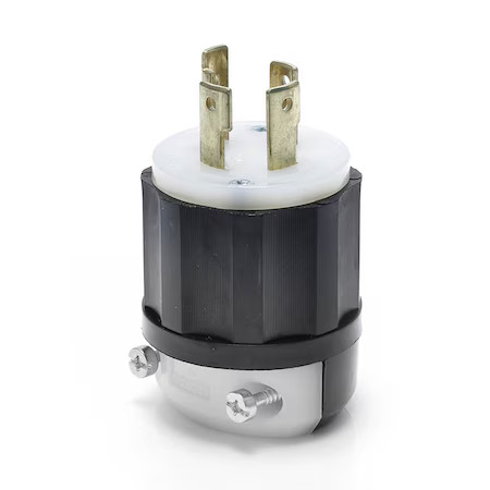 Leviton 2731 Locking Plug, L16-30P, 30 A, 480V Ac, Three Phase, 3 Pole, Screw