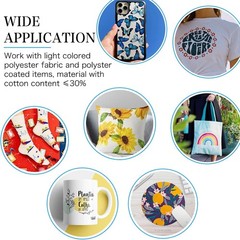 Creative 150 Sheets Sublimation Paper 8.5×11 – Biodegradable & Durable