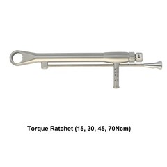 Universal Implant Screwdriver Hex Driver Hand Latch Dental Torque Wrench Adapter