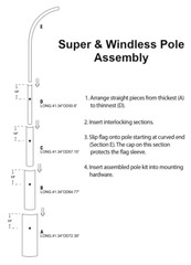 “UNITED KINGDOM UNION JACK” Advertising Super Flag & Pole Kit UK