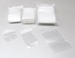 300 2Mil Clear Bags Assortment Reclosable Zip Seal Bags 3 Sizes 2×2 2×3 3×4 100@