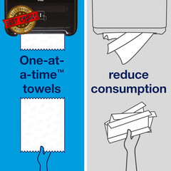 Matic Paper Hand Towel Roll Natural H1, Universal, 100% Recycled Fiber, 6 Rolls