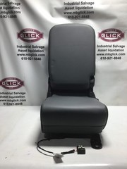 Dodge Front Center Jump Seat Console Black Grey Cloth